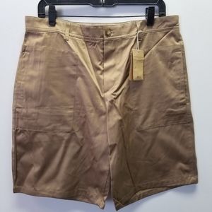 A.P.C. Cotton Khaki Shorts L